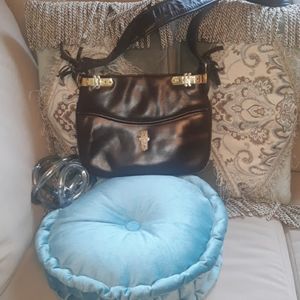 🌺SAKS FIFTH AVENUE Brown Leather Crossbody